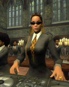 Beyoncé, Professor of Magic and Melodies 1 - Art Print