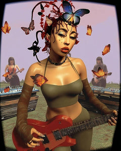 Kali Uchis In An Astrology Rock Band 2 - Art Print