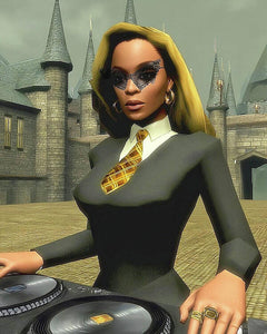 Beyoncé, Professor of Magic and Melodies 3 - Art Print
