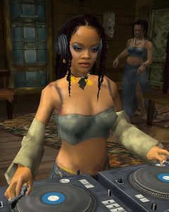 Rihanna Is DJing At Your Party 4 - Art Print