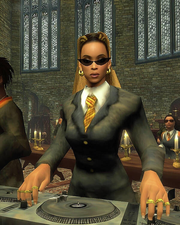 Beyoncé, Professor of Magic and Melodies 5 - Art Print